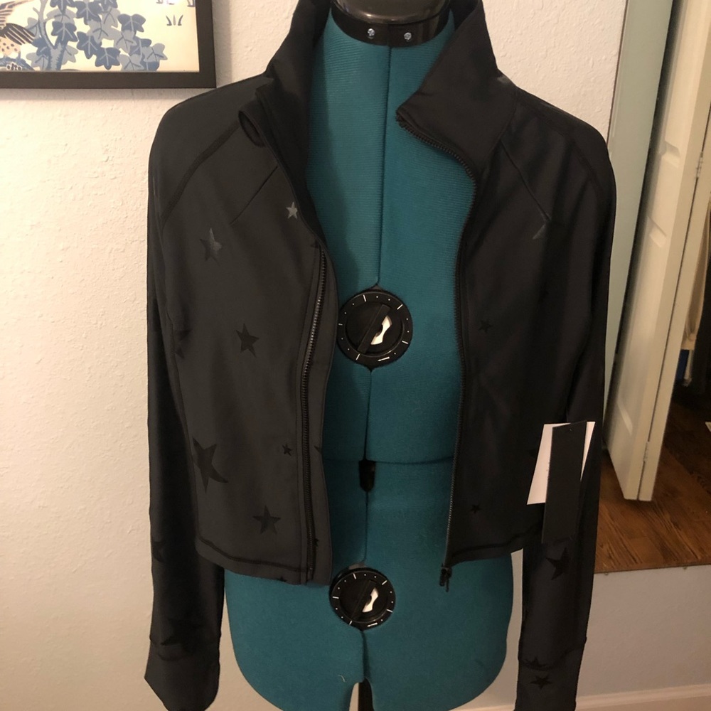 Mono B cropped star jacket